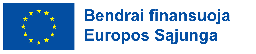 Bendrai finansuoja Europos Sąjunga